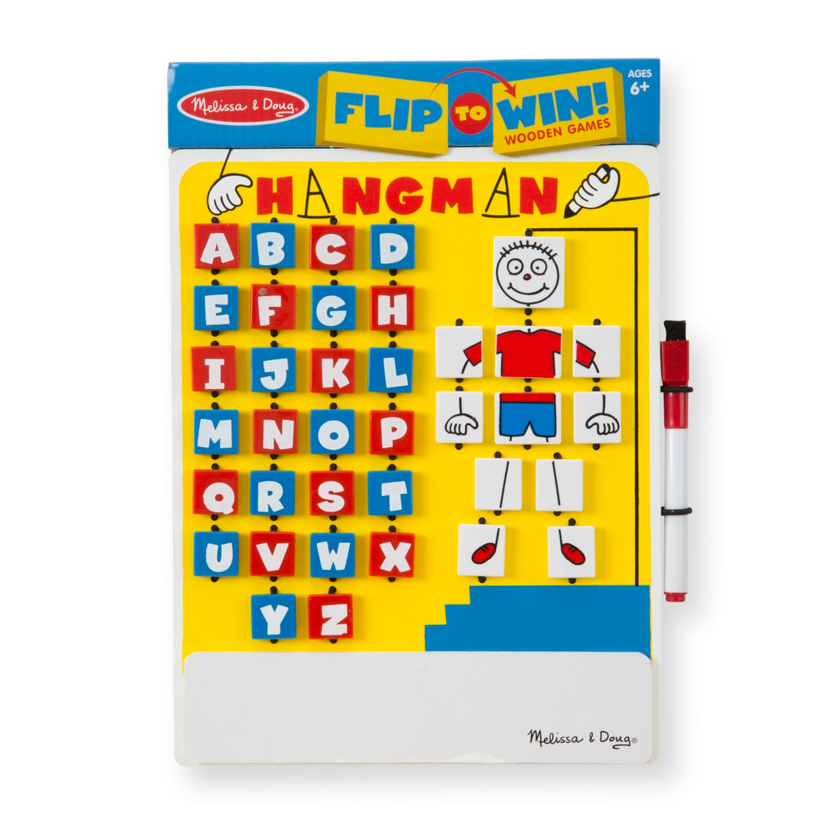 Flip-to-Win Hangman Travel Game product image 3