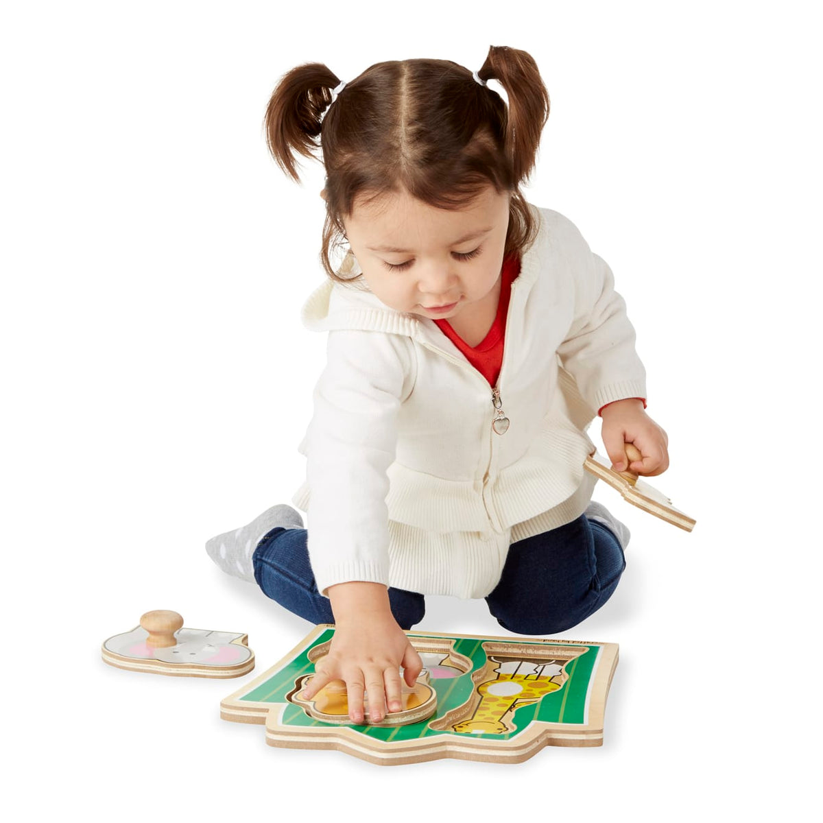 Jungle Friends Jumbo Knob Puzzle - 3 Pieces product image 8