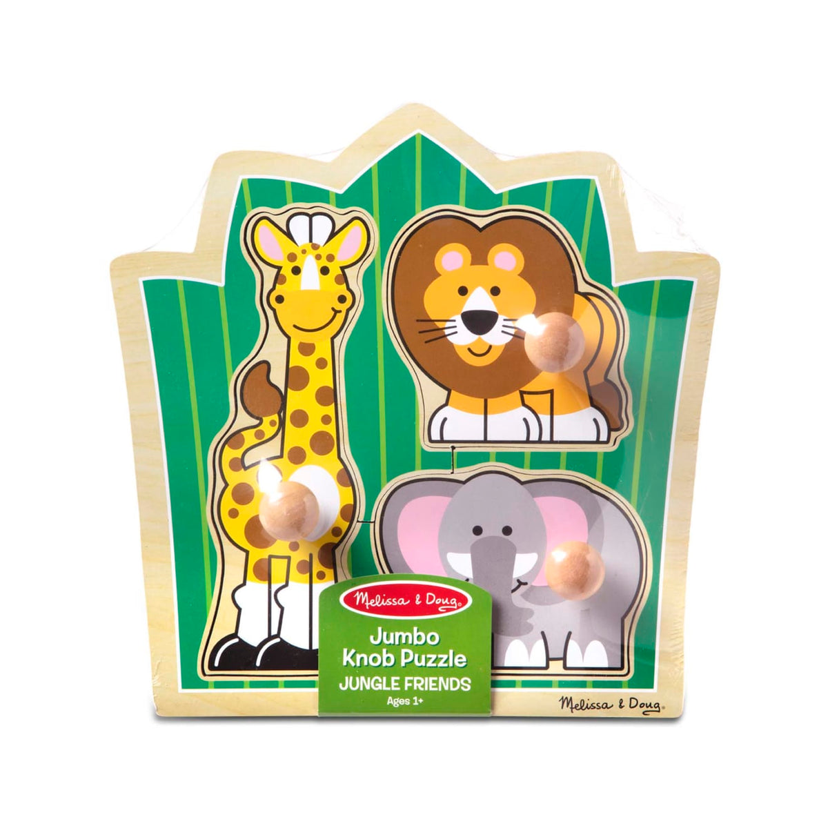 Jungle Friends Jumbo Knob Puzzle - 3 Pieces product image 3