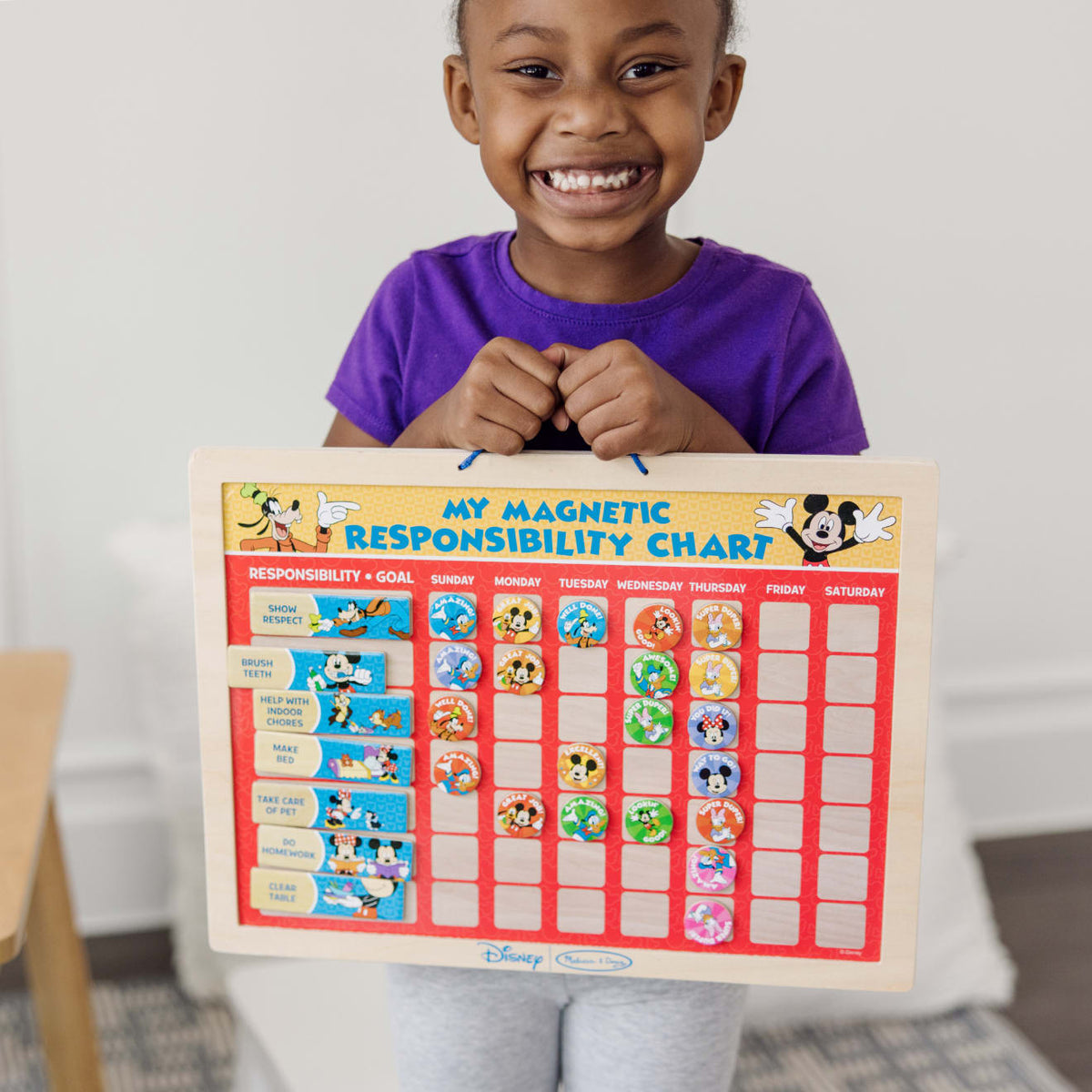 Mickey Mouse My Magnetic Responsibility Chart product image 5