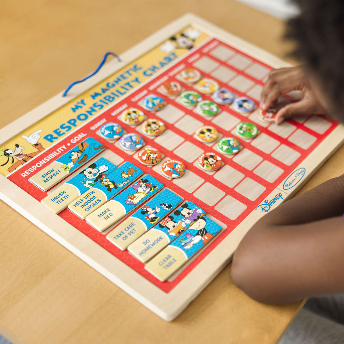 Mickey Mouse My Magnetic Responsibility Chart product image 8