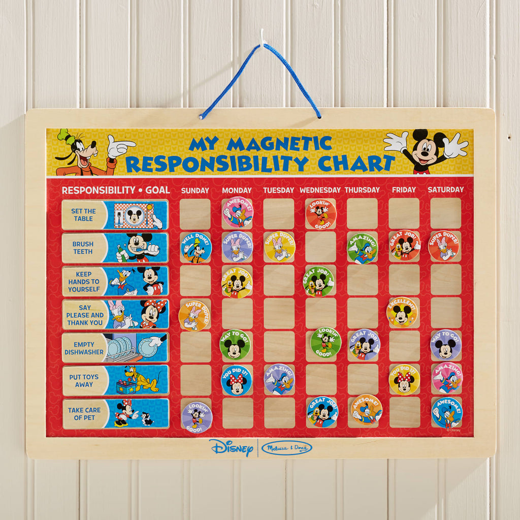 Mickey Mouse My Magnetic Responsibility Chart product image 9
