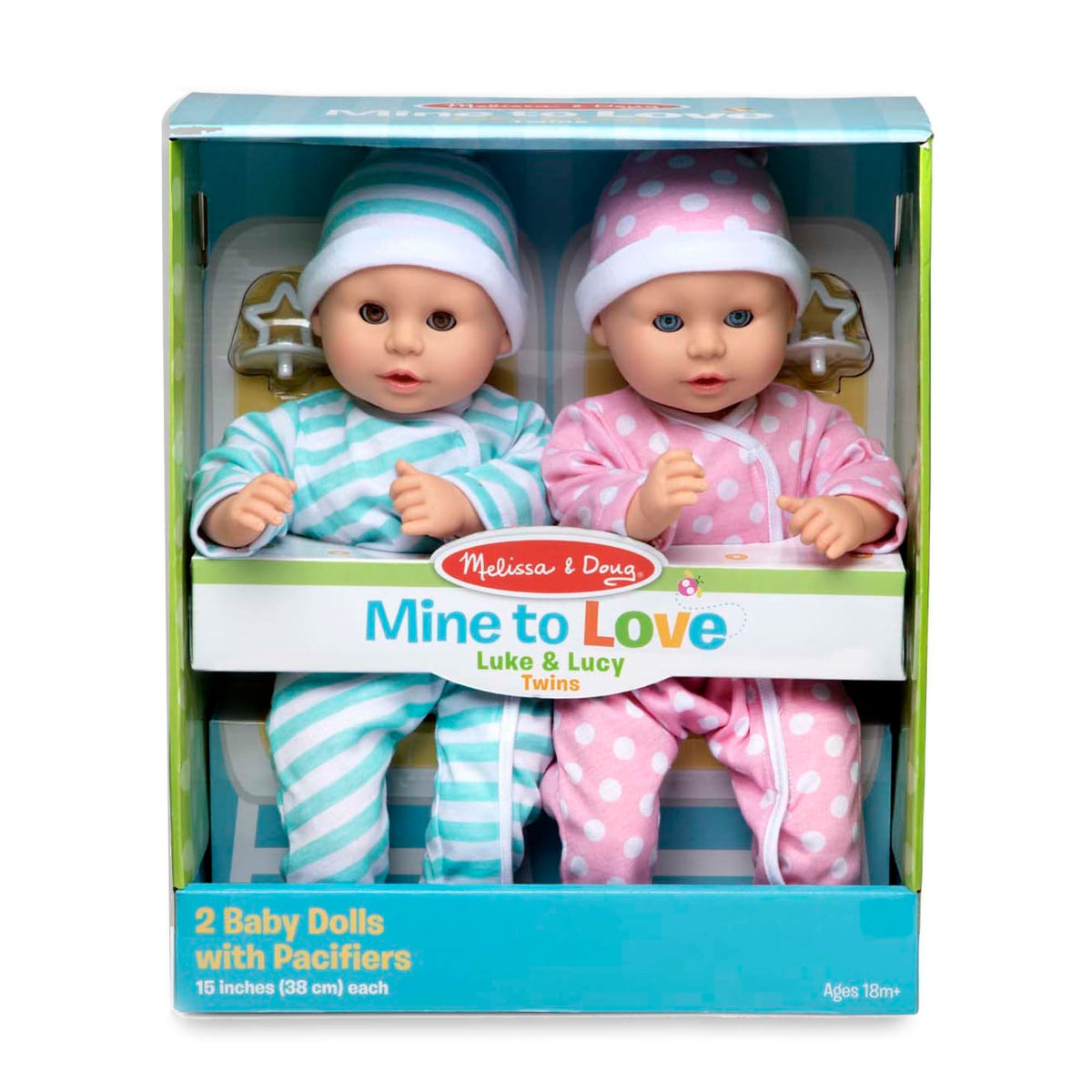 Mine to Love Twins Luke & Lucy Dolls product image 3