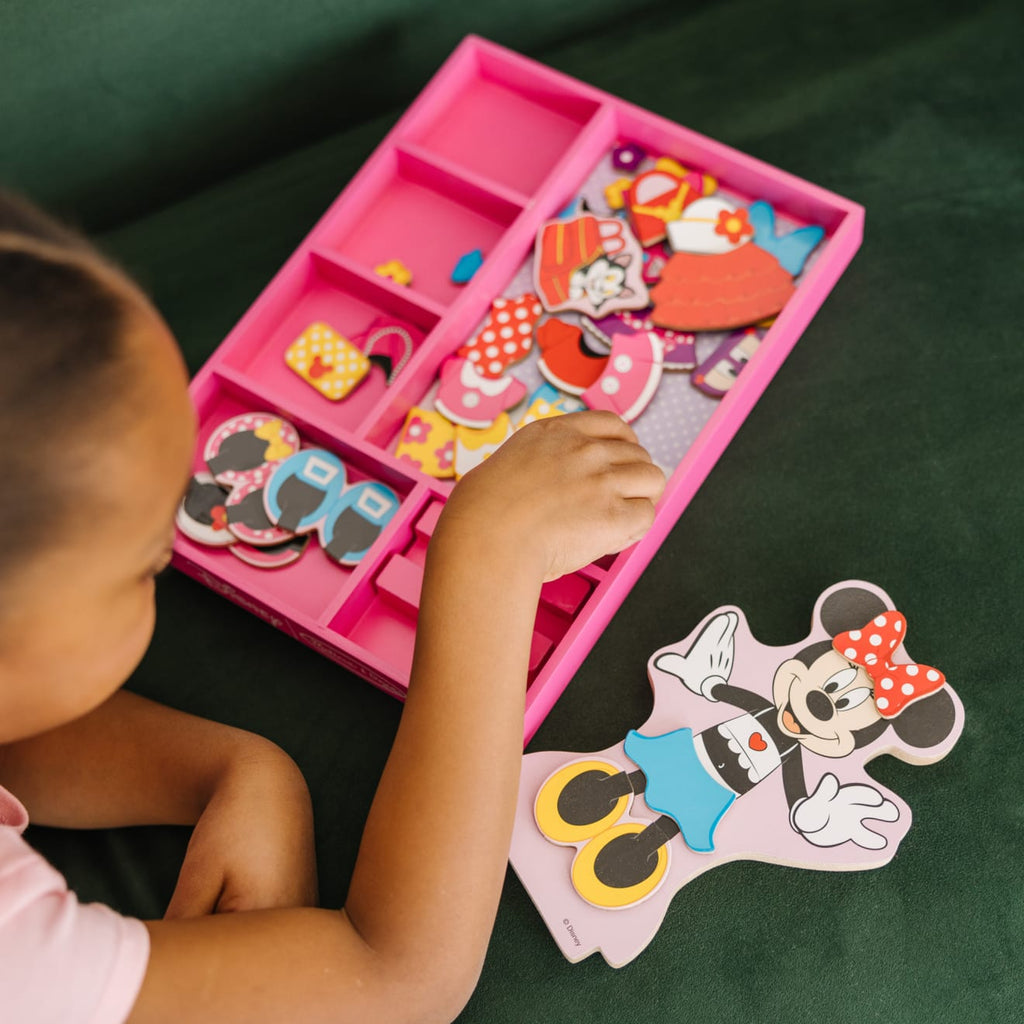 Disney Minnie Wooden Magnetic Dress-Up product image 6