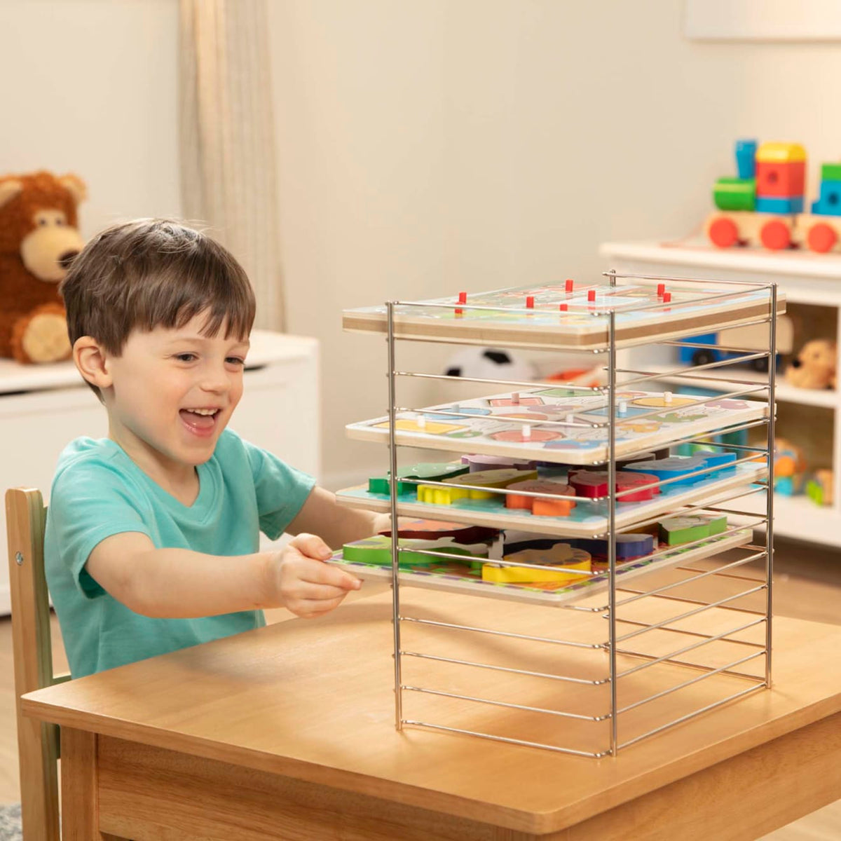 Multi-Fit Wire Puzzle Rack product image 2