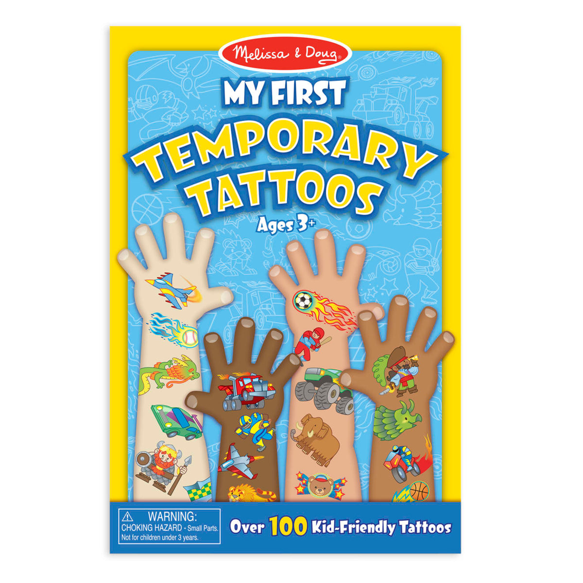 My First Temporary Tattoos: 100+ Kid-Friendly Tattoos - Adventure, Creatures, Sports, and More product image 1