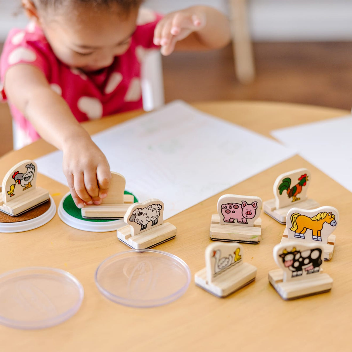 My First Wooden Stamp Set - Farm Animals product image 5