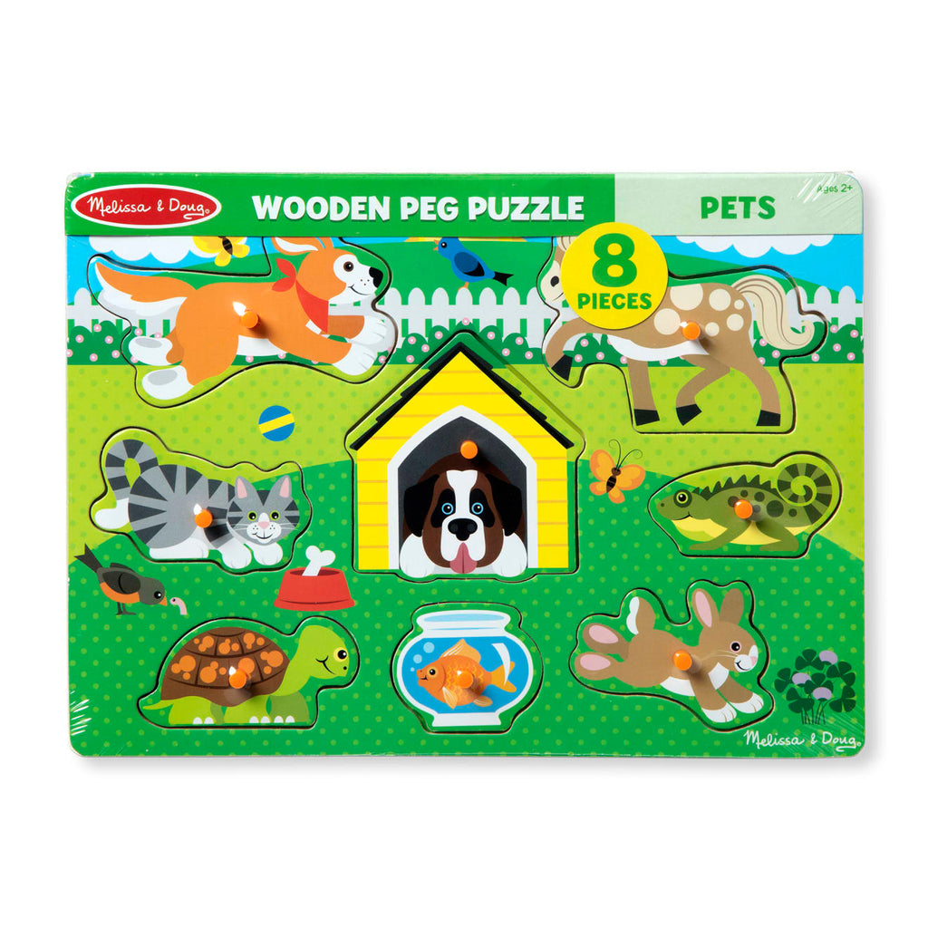 Pets Peg Puzzle - 8 Pieces product image 3