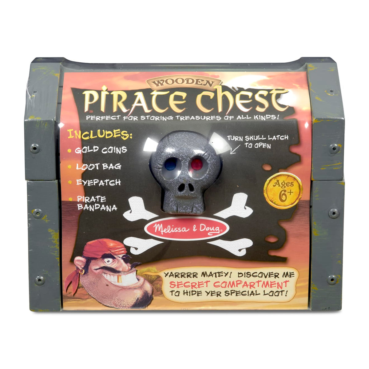 Wooden Pirate Chest product image 3