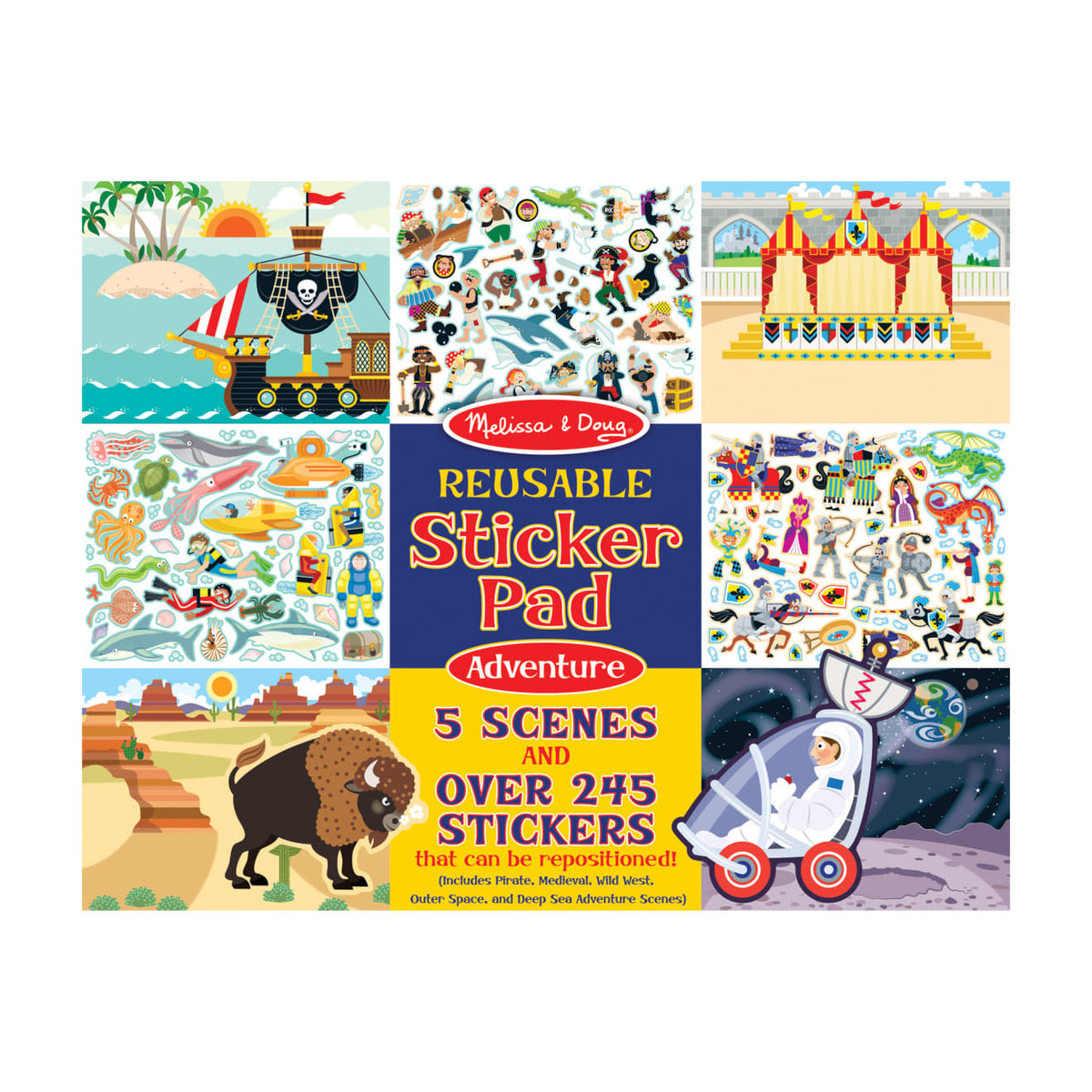 Reusable Sticker Pad - Adventure Pad product image 1