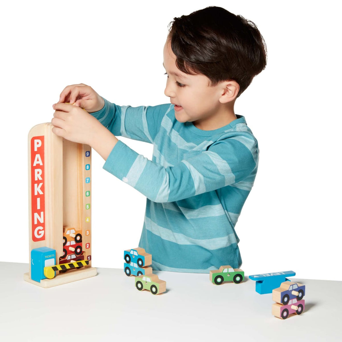 Wooden Stack & Count Parking Garage product image 5