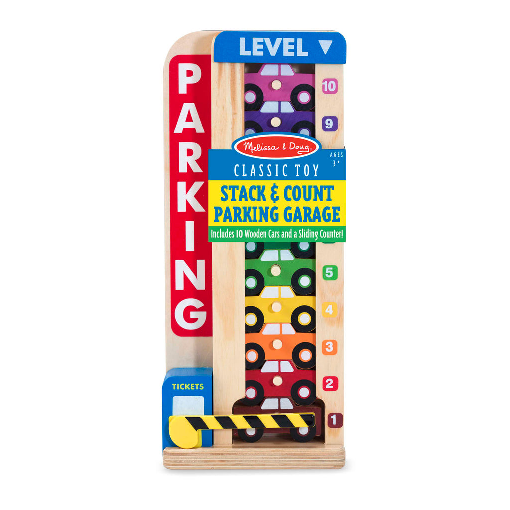 Wooden Stack & Count Parking Garage product image 3