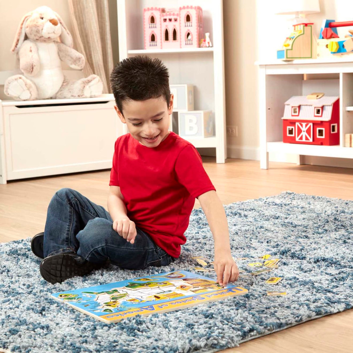 U.S.A. Map Wooden Puzzle product image 5