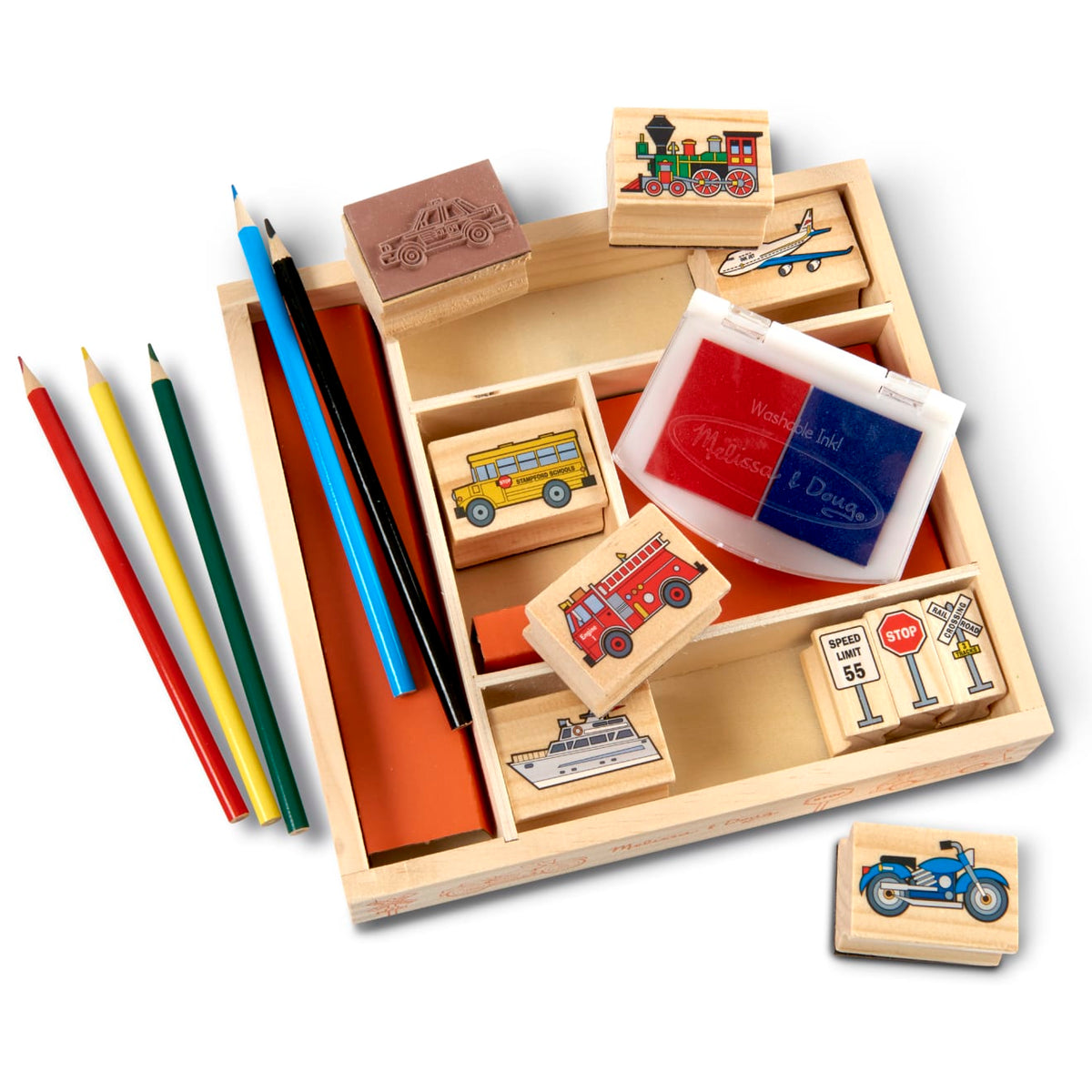 Wooden Stamp Set - Vehicles product image 3