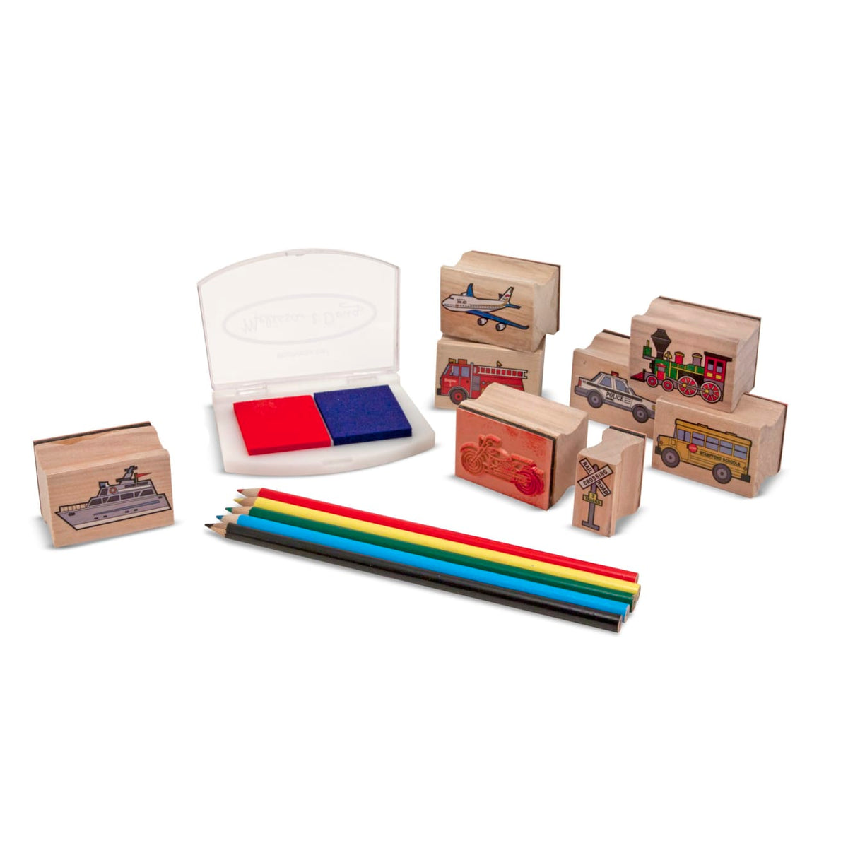 Wooden Stamp Set - Vehicles product image 4