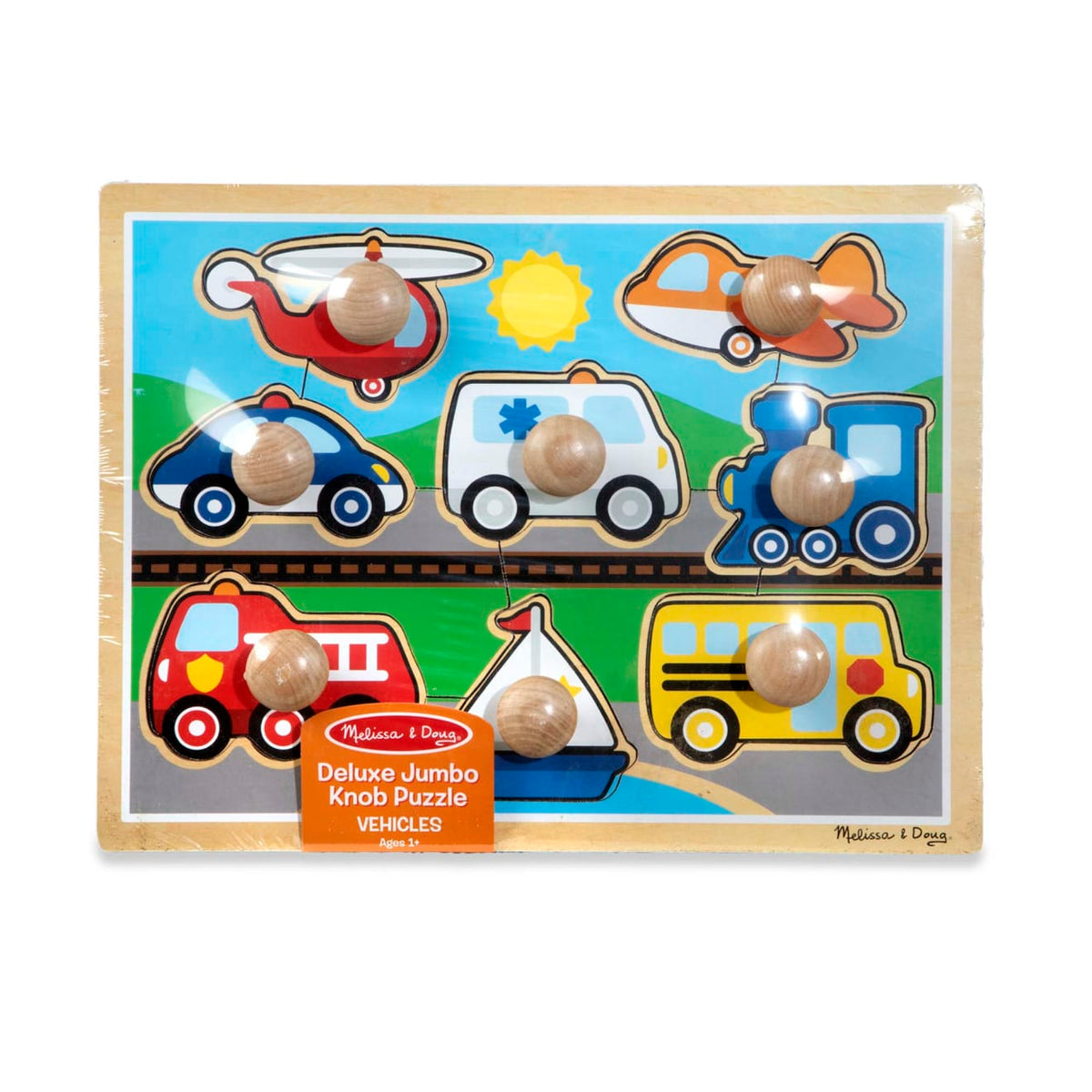 Vehicles Jumbo Knob Puzzle - 8 pieces product image 3