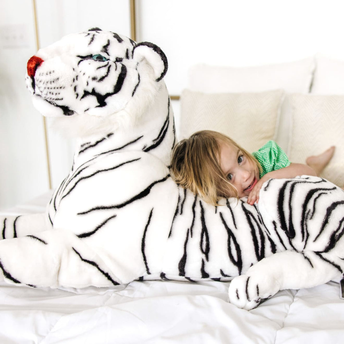 White Tiger Giant Stuffed Animal product image 2