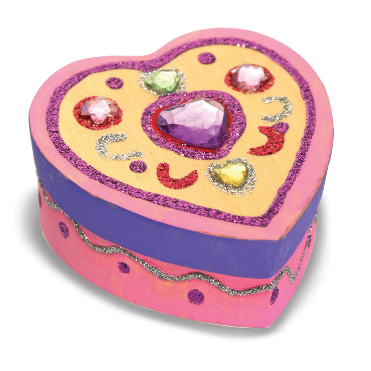 Decorate-Your-Own Wooden Heart Box product image 4