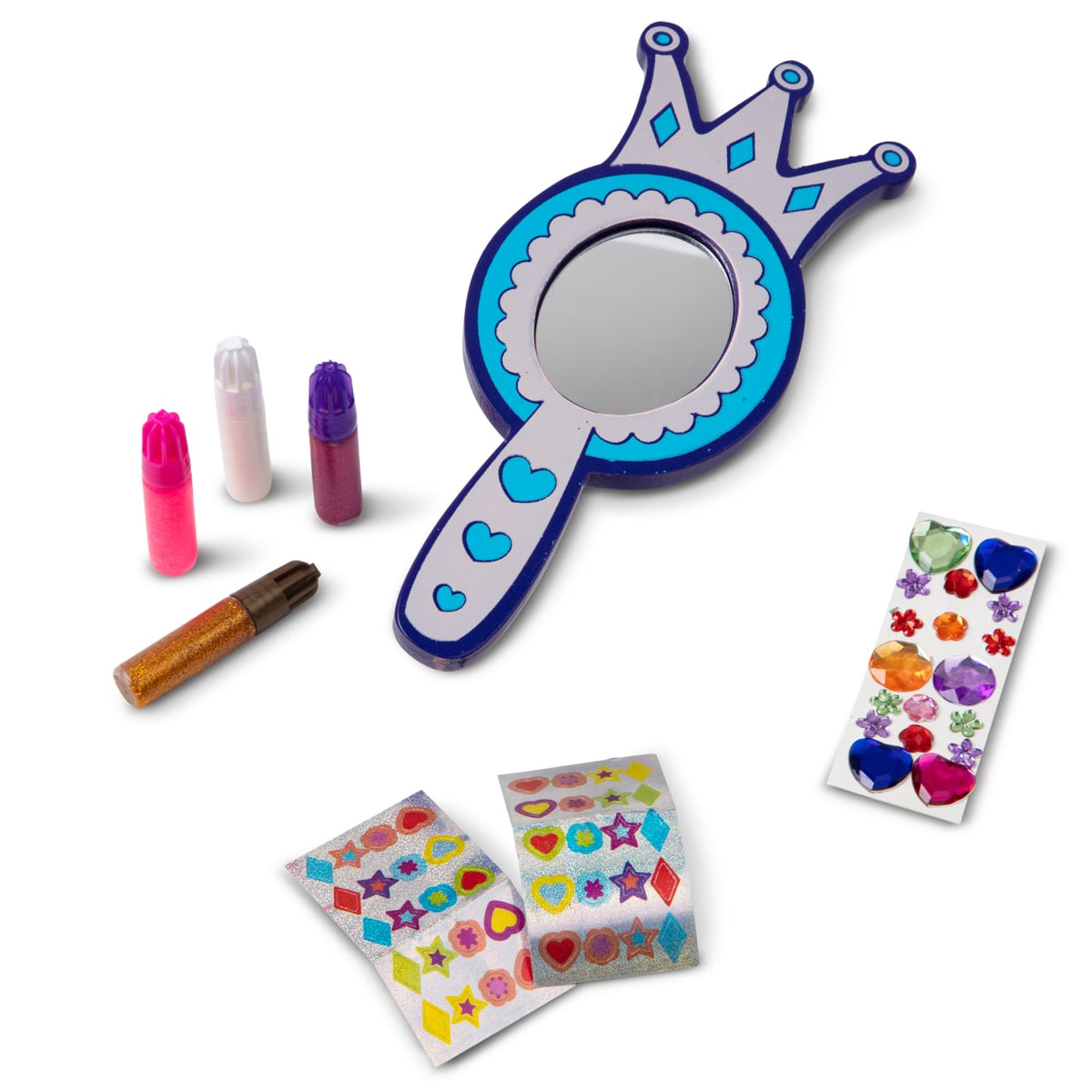 Decorate-Your-Own Wooden Princess Mirror product image 4