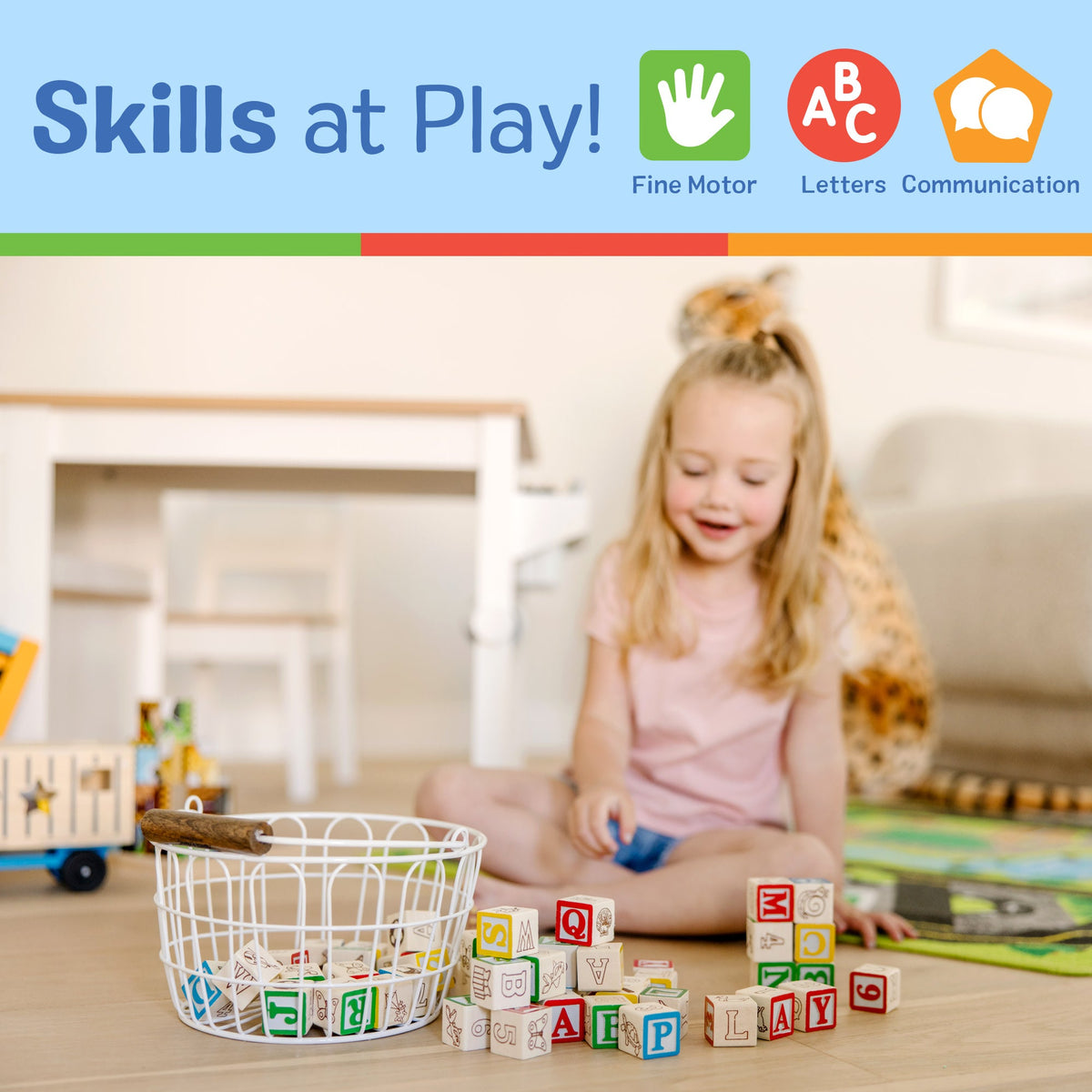 Wooden ABC/123 Blocks product image 5