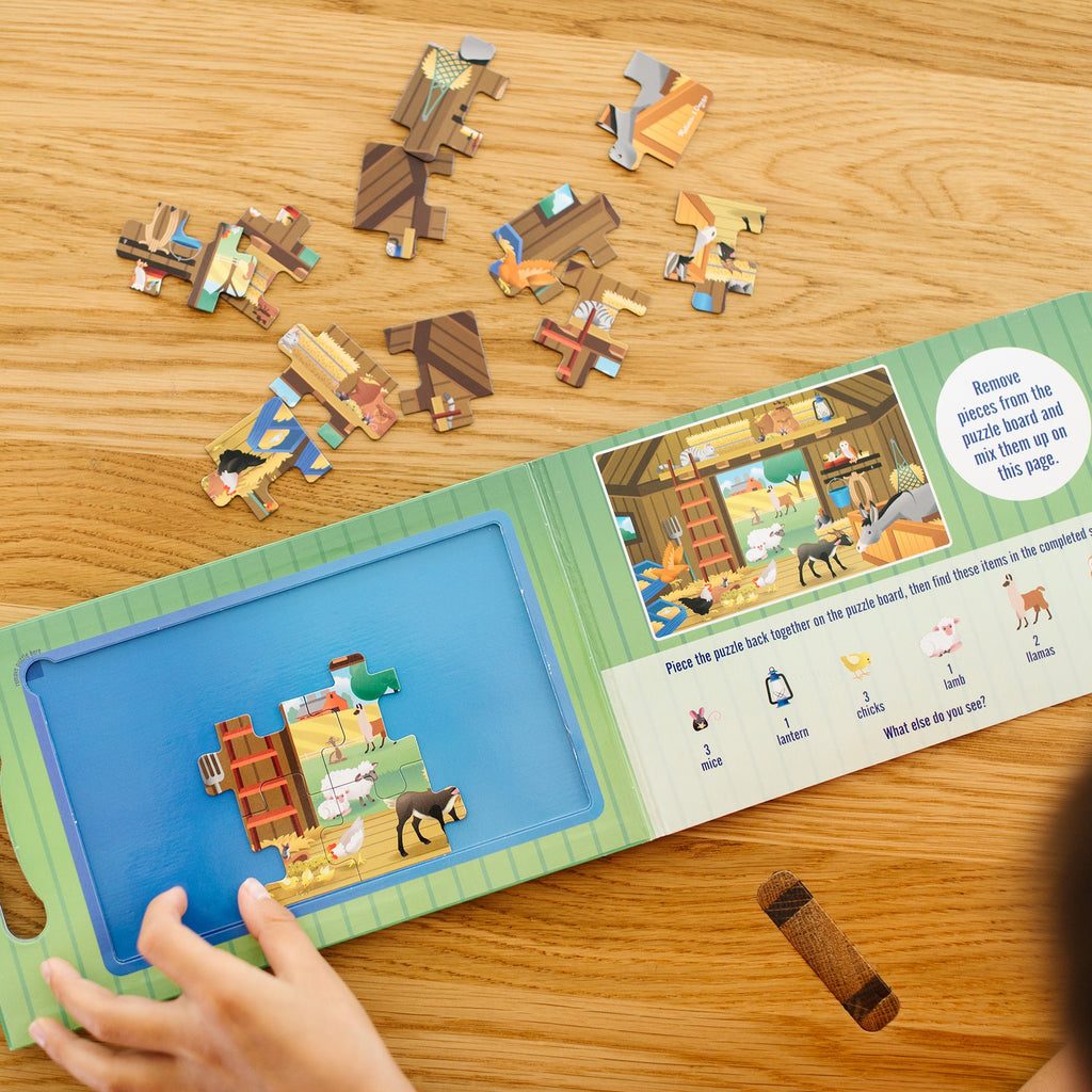 Take-Along Magnetic Jigsaw Puzzles – On the Farm product image 7