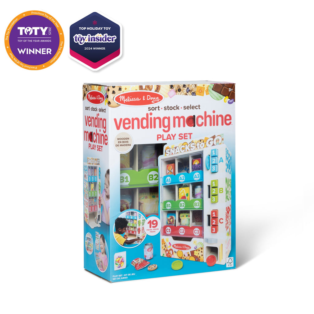 Sort, Stock, Select Wooden Vending Machine Play Set product image 3