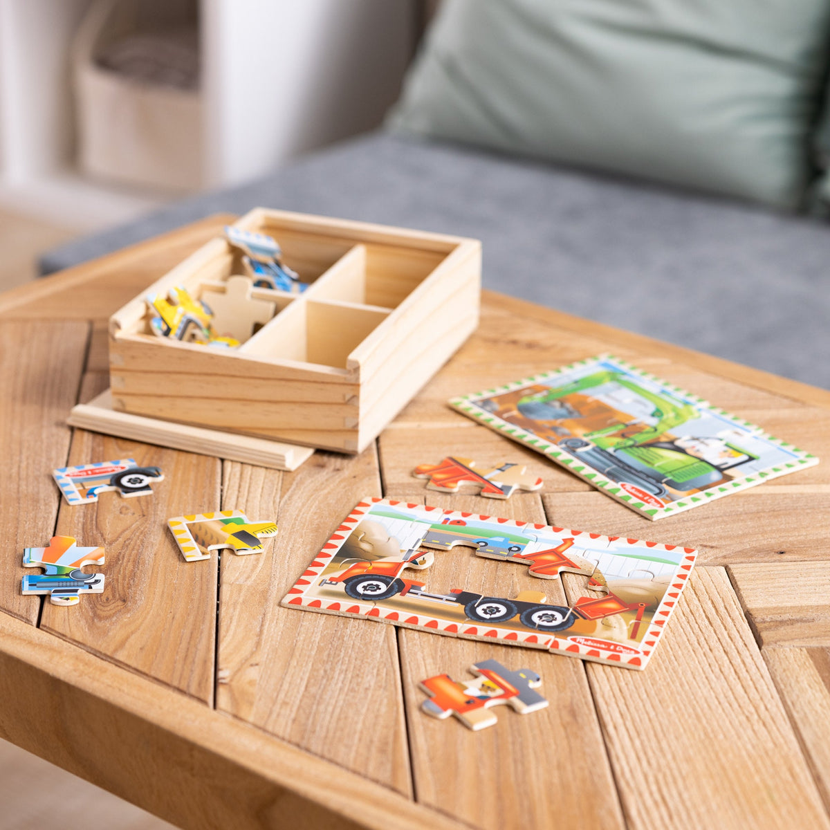 Wooden Jigsaw Puzzles in a Box - Construction product image 9