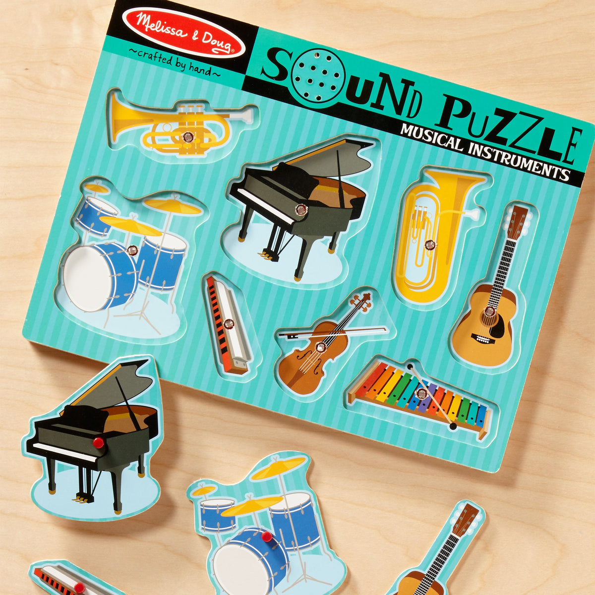 Musical Instruments Sound Puzzle - 8 Pieces product image 9