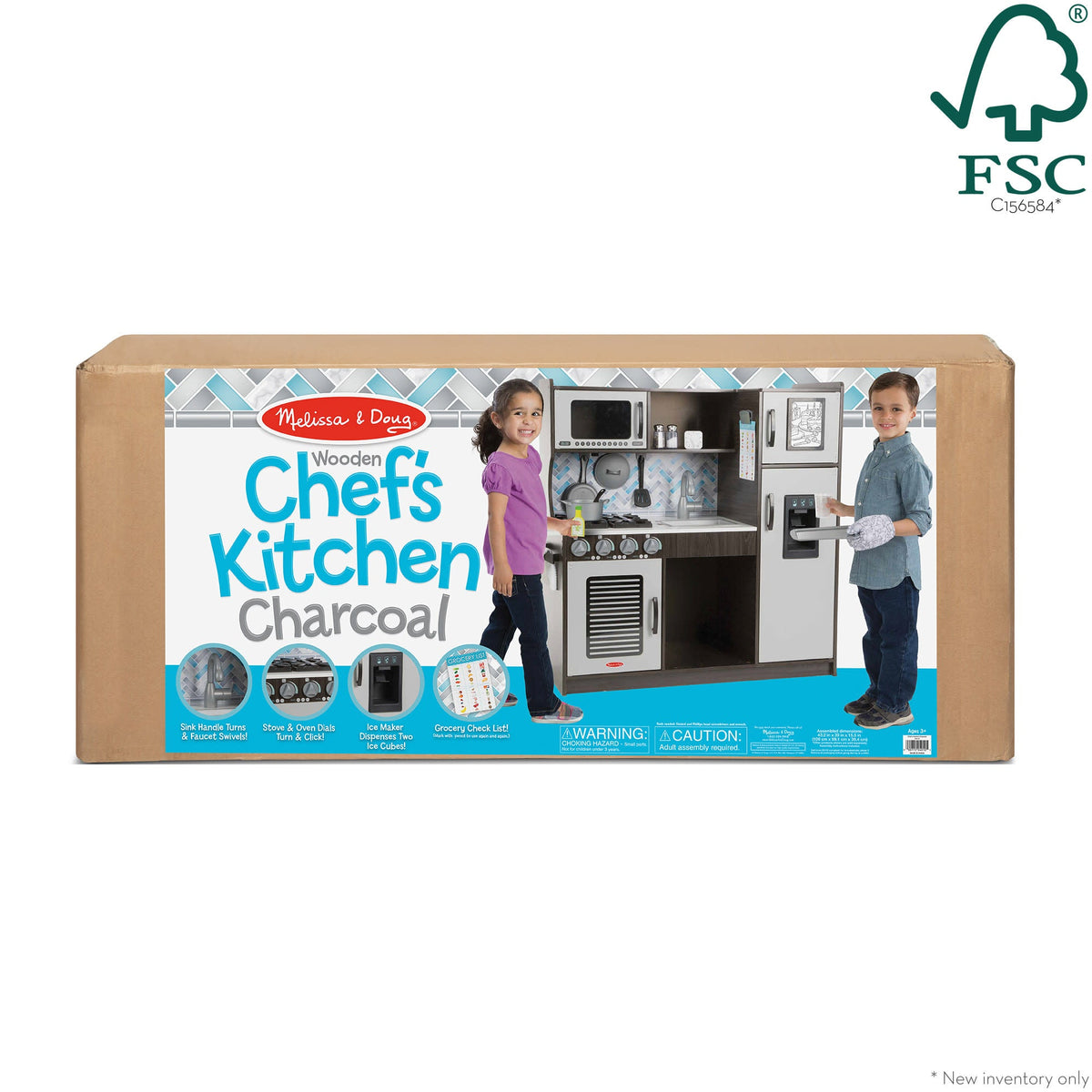 Wooden Chef's Kitchen - Charcoal product image 3
