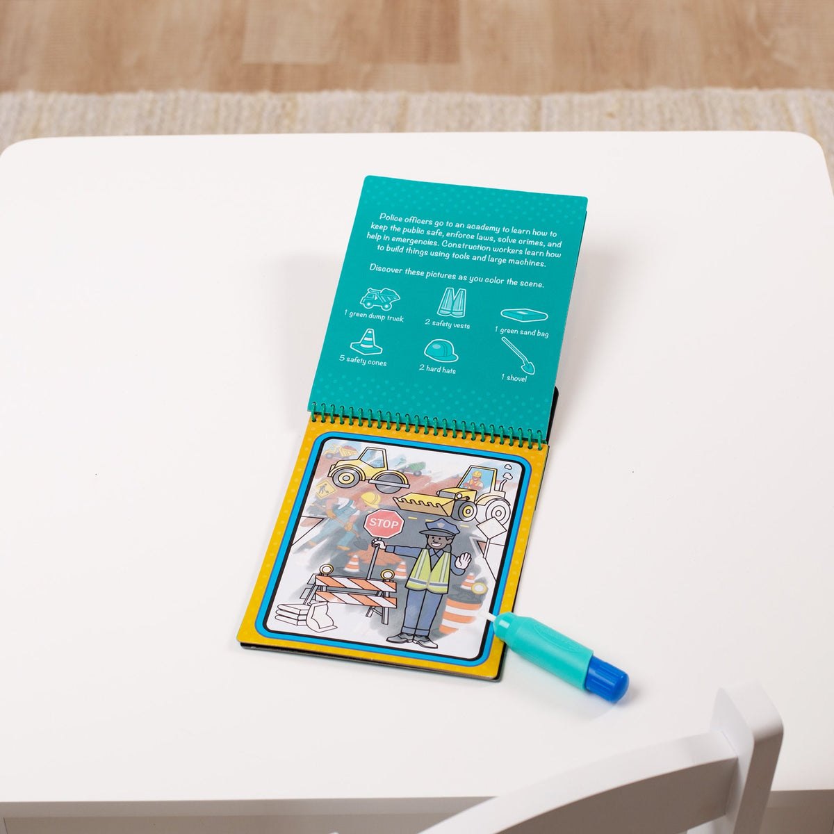 Water Wow! Occupations - Water Reveal Pad On the Go Travel Activity product image 9