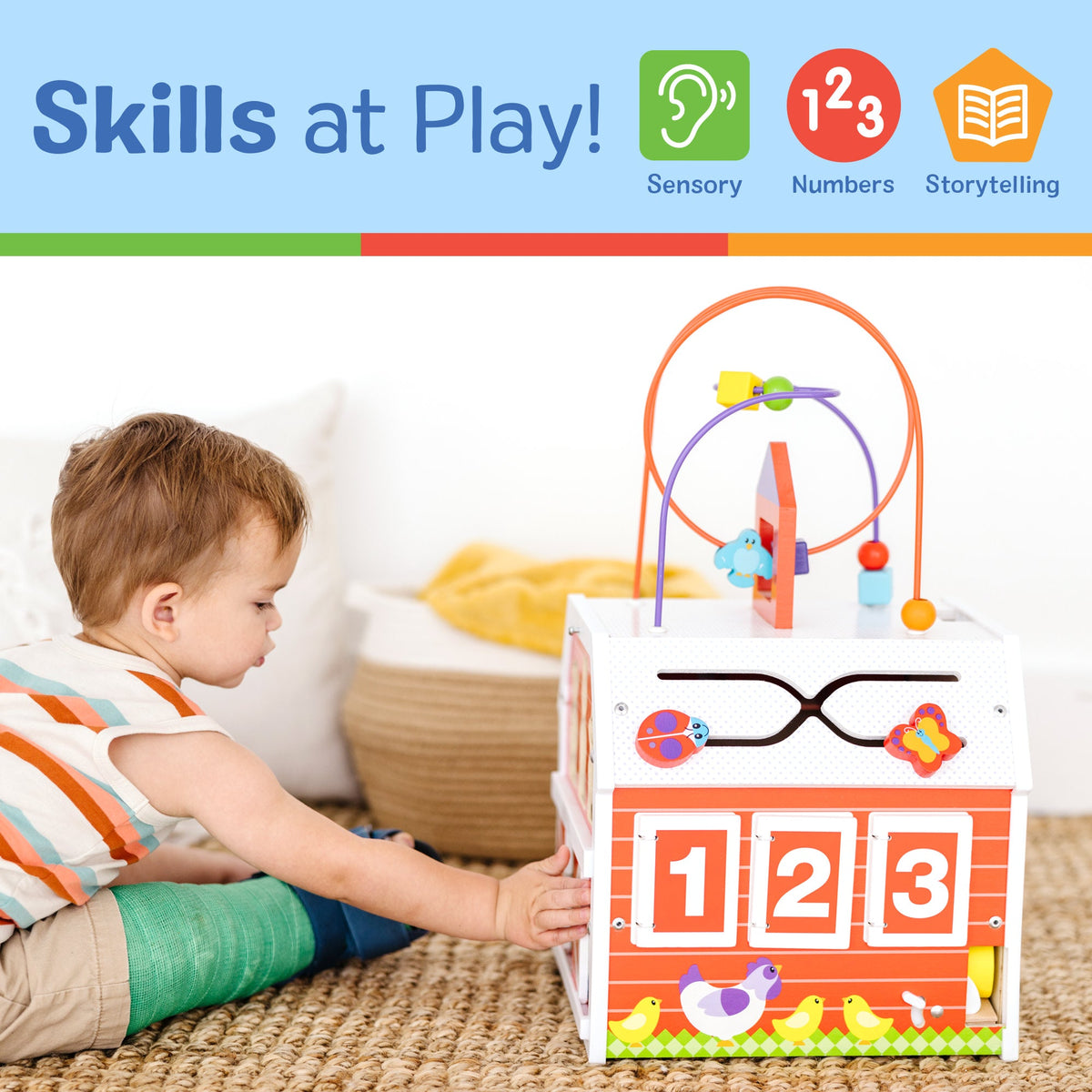 First Play Slide, Sort & Roll Activity Barn product image 4