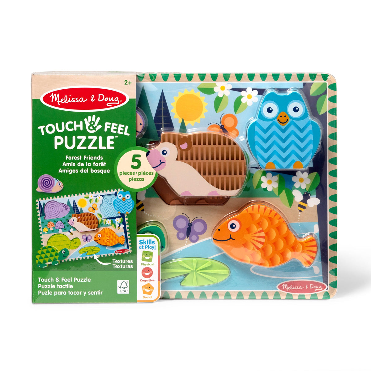 Forest Friends Touch & Feel Puzzle product image 9