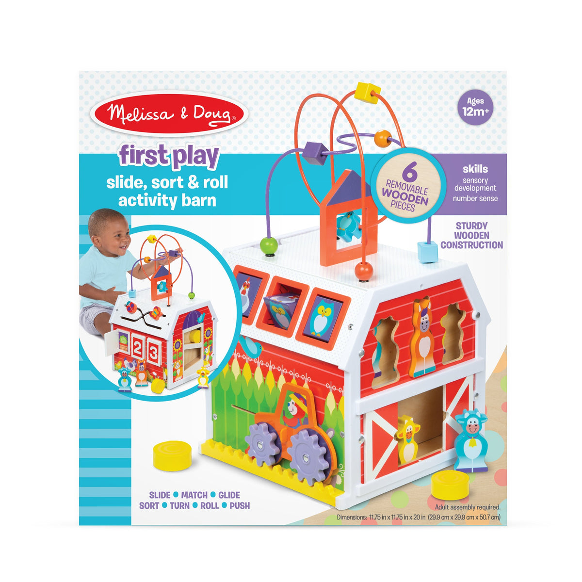 First Play Slide, Sort & Roll Activity Barn product image 5