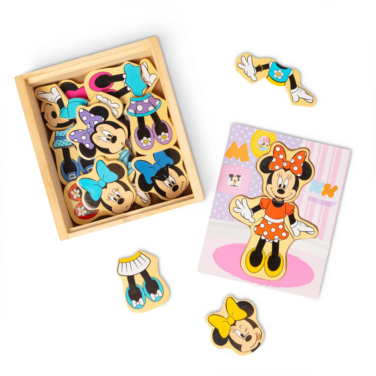 Disney Minnie Mouse Wooden Mix & Match Dress-Up Puzzle product image 3
