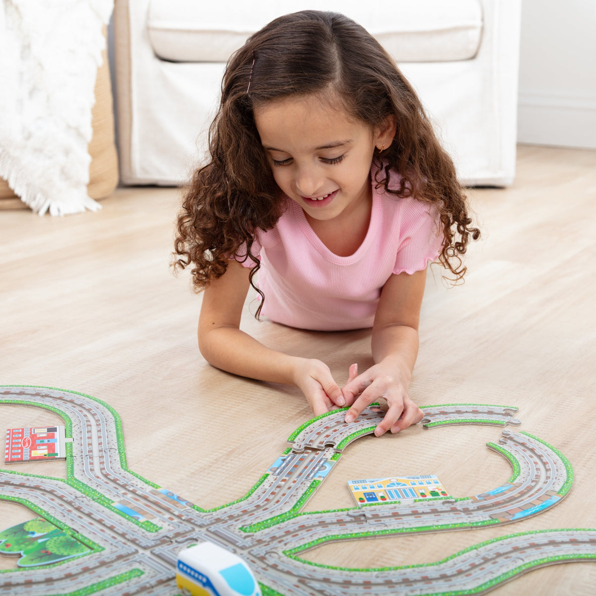 Design Your Own Railroad Floor Puzzle product image 2