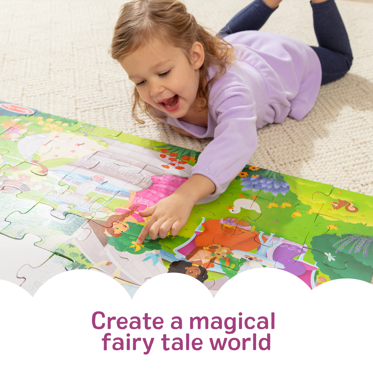 Fairy Tale Castle Floor Puzzle - 48 Pieces product image 5
