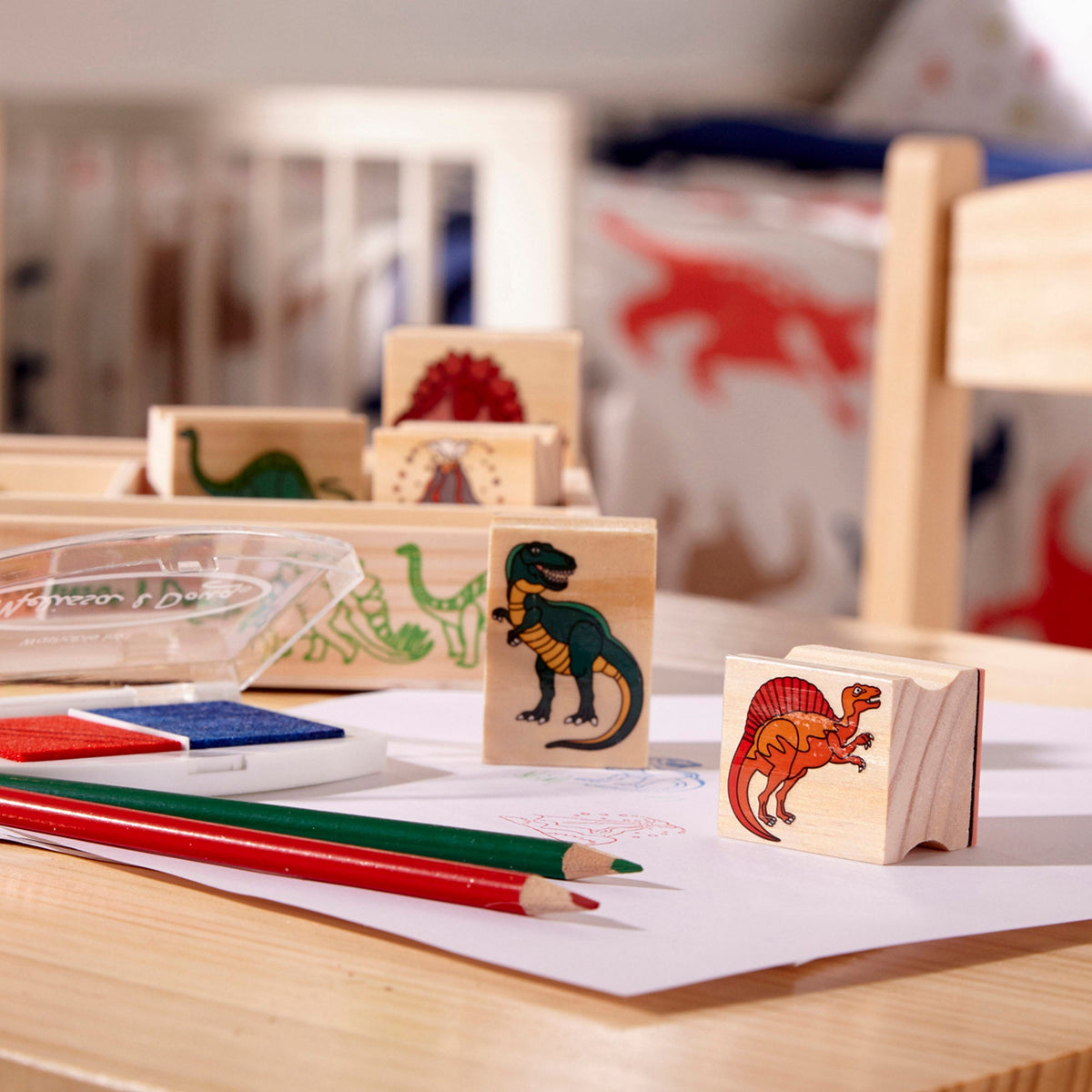 Wooden Stamp Set - Dinosaurs product image 9