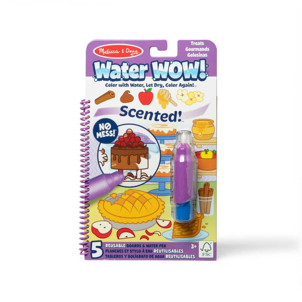 Scented Water WOW! Water-Reveal Pad - Treats product image 1