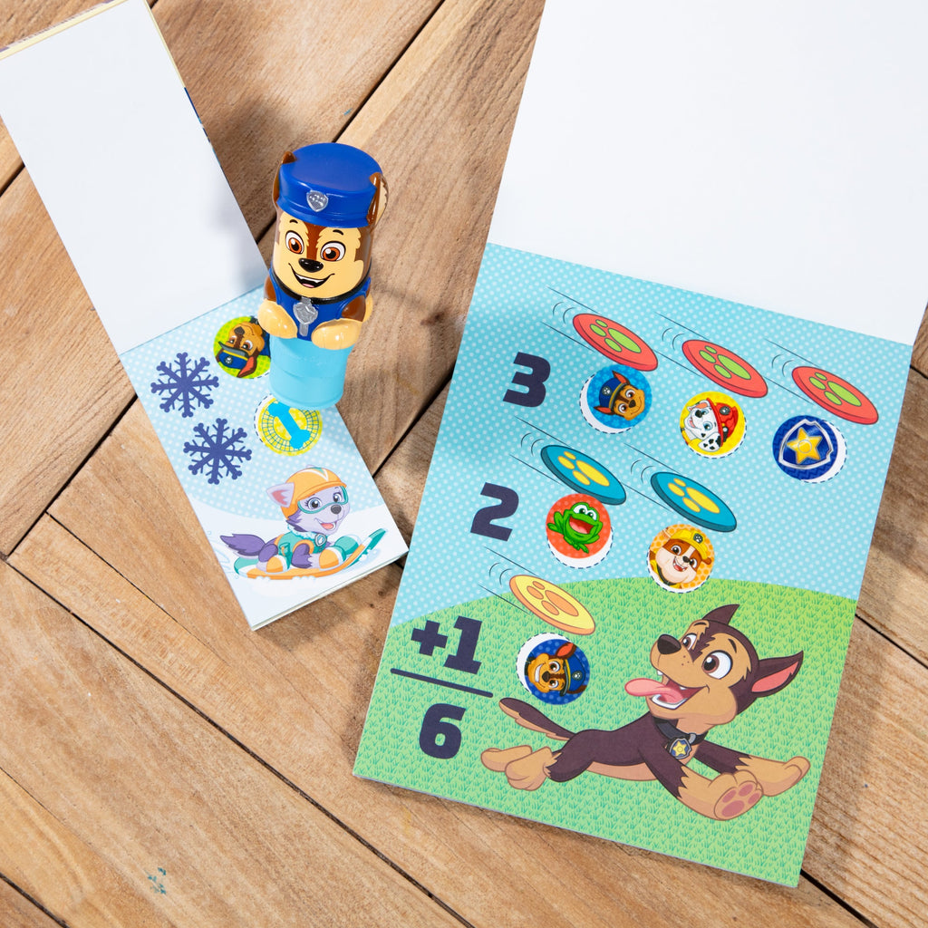 Sticker WOW!™ PAW Patrol Chase Bundle: Activity Pad & Sticker Stamper + Mini Activity Pad and 200 Refill Stickers product image 9