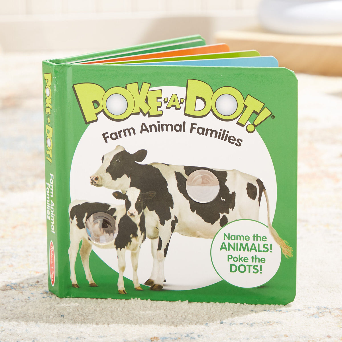 Poke-a-Dot: Farm Animal Families Board Book product image 3