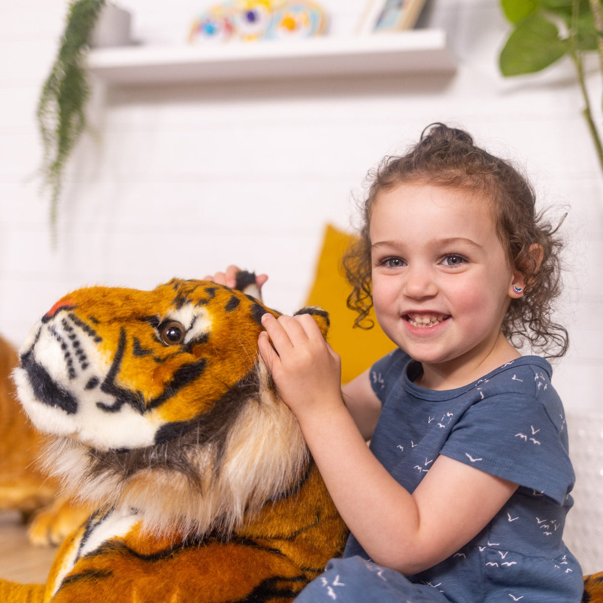 Tiger Lifelike Plush Stuffed Animal product image 5
