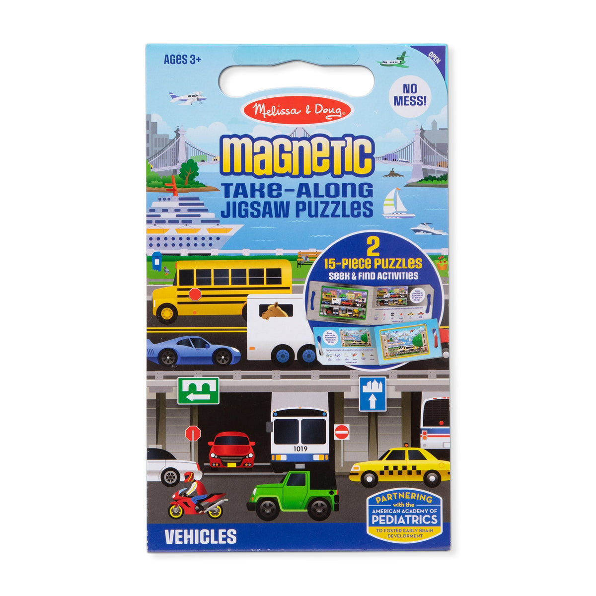 Take-Along Magnetic Jigsaw Puzzles – Vehicles product image 3