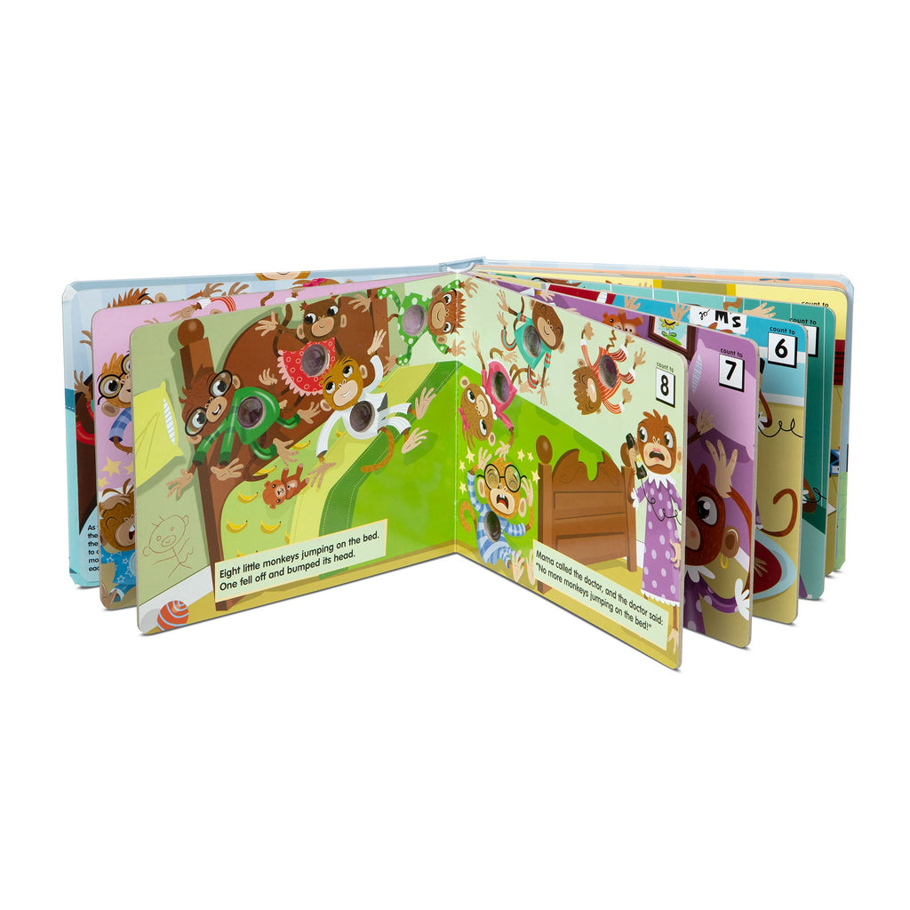 Poke-a-Dot: 10 Little Monkeys Board Book product image 2