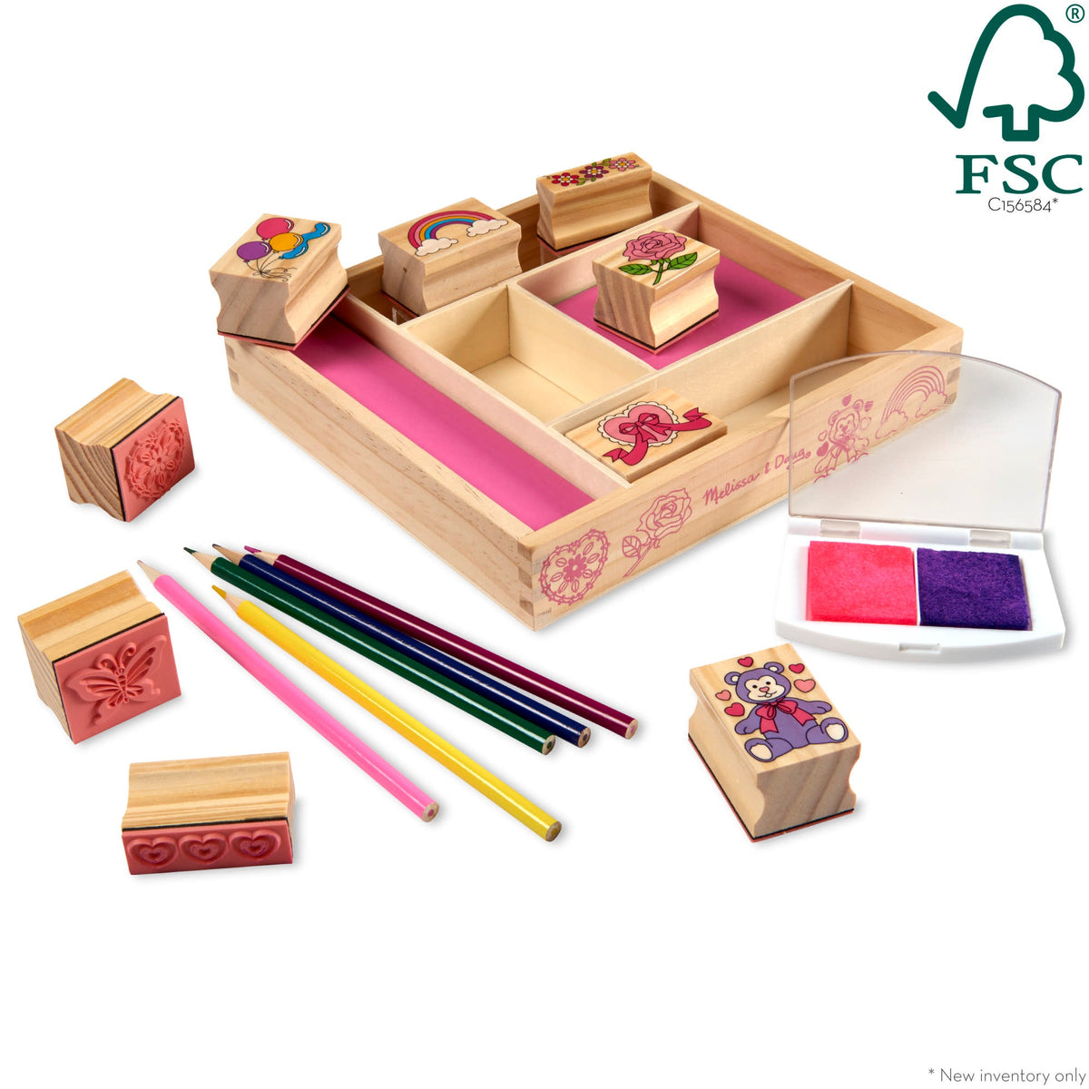 Wooden Stamp Set - Friendship product image 3