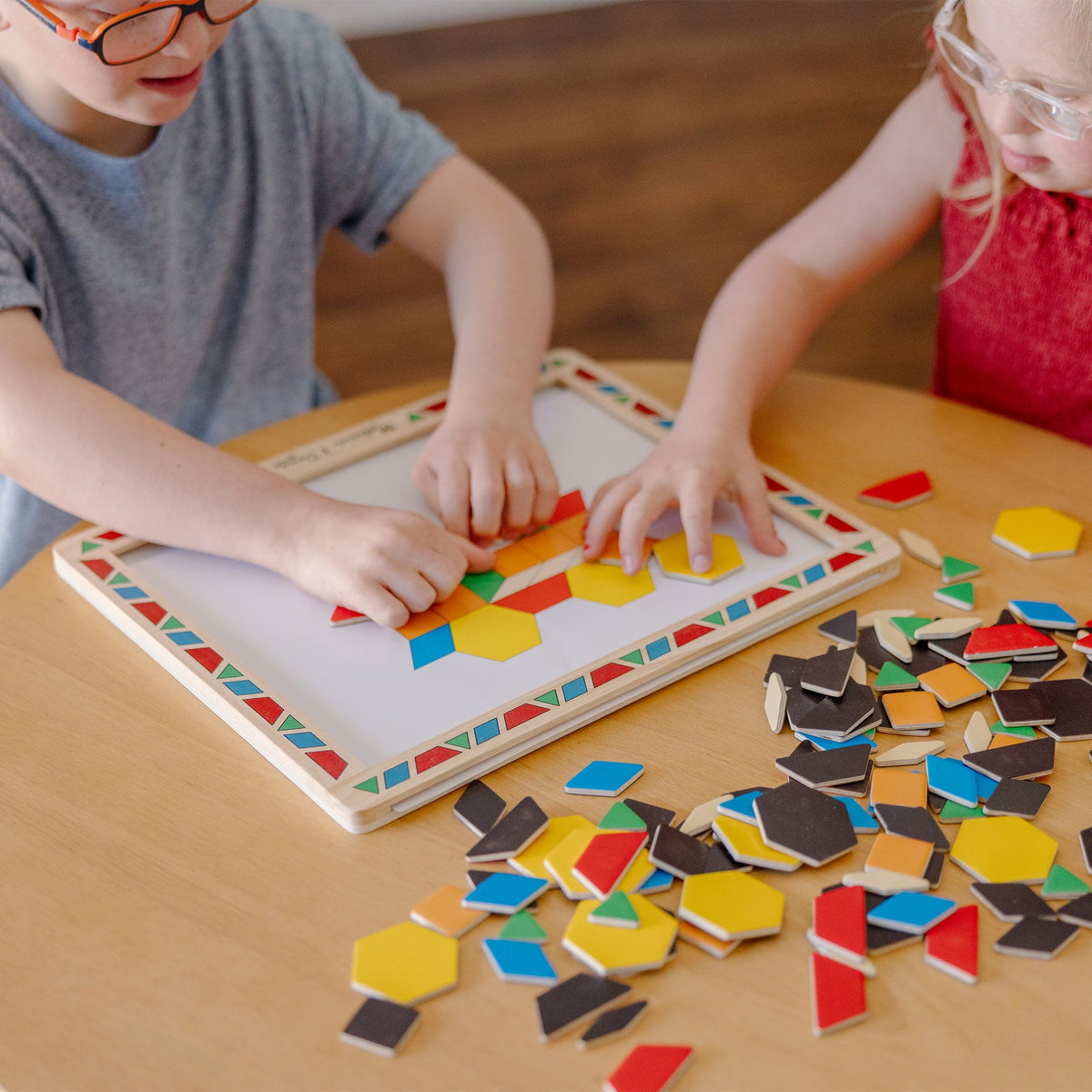 Wooden Magnetic Pattern Block Kit product image 2