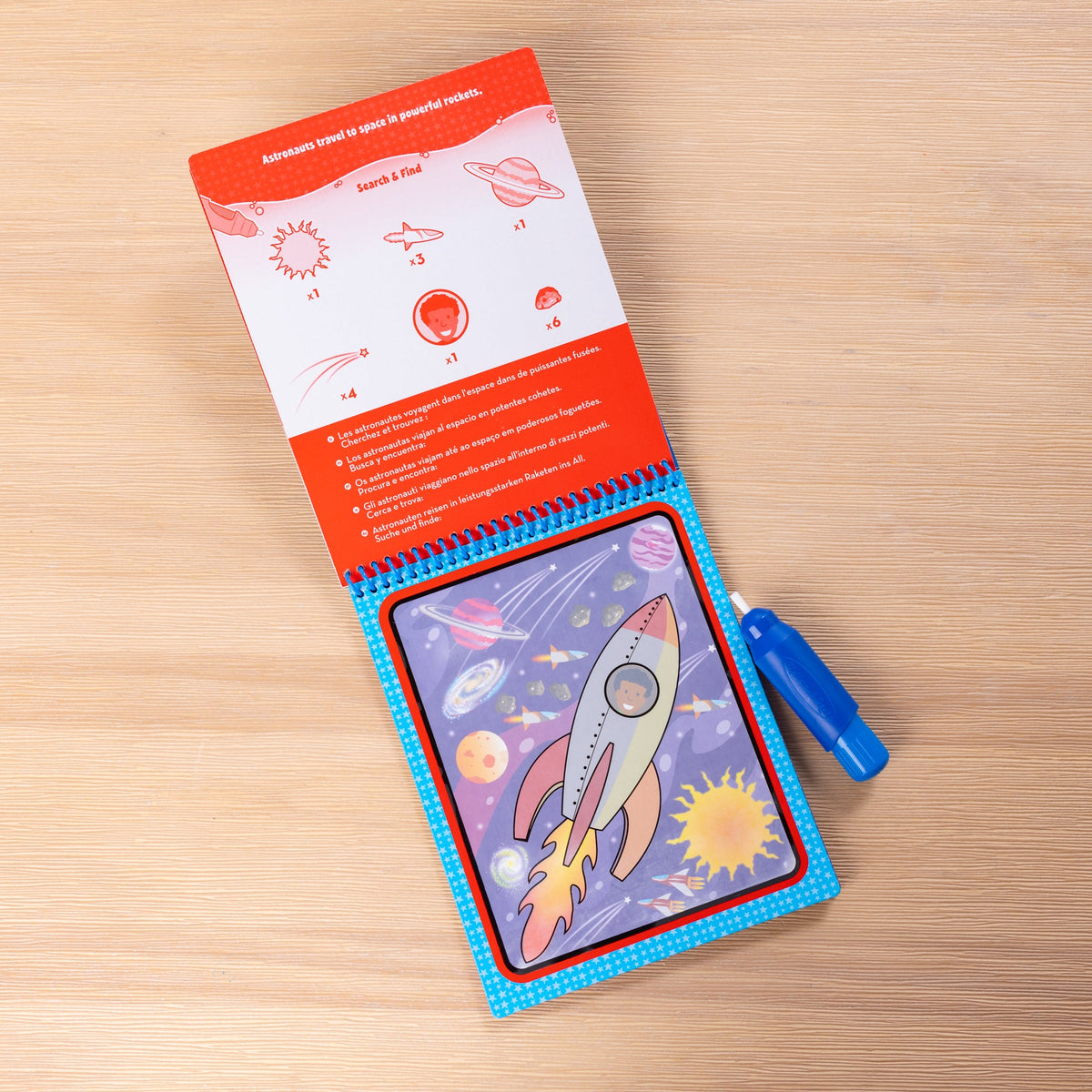 Water Wow! Space Water-Reveal Pad – On the Go Travel Activity product image 9