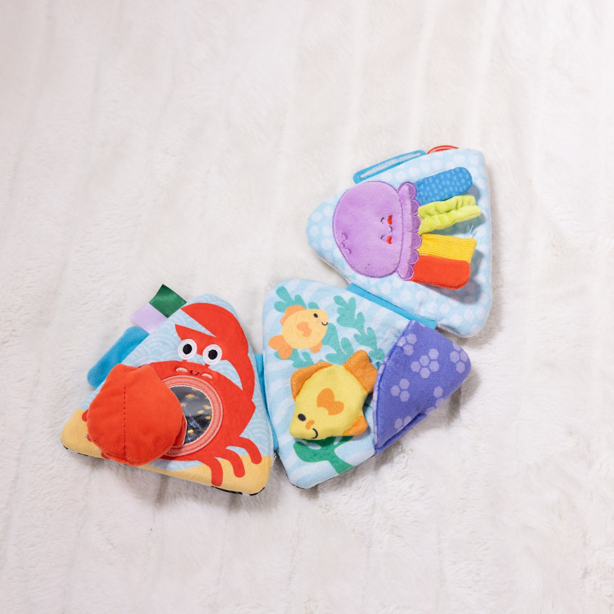 Ocean Tummy Time Triangle Baby Toy product image 10