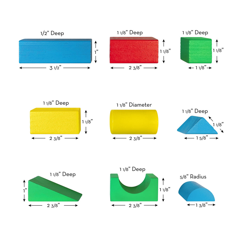 100-Piece Wood Blocks Set product image 4