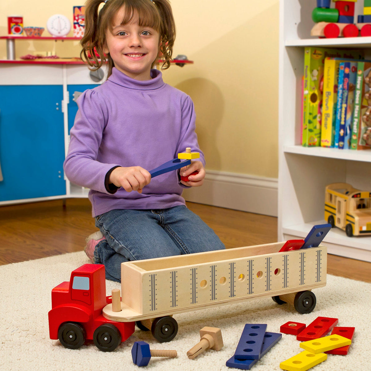 Wooden Big Rig Building Set product image 2