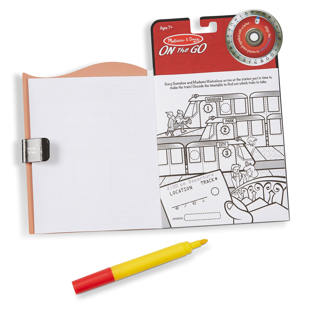On the Go™ Secret Decoder Activity Books 3-Pack: Slippery Flippers, Runaway Ruby, Game Book product image 4